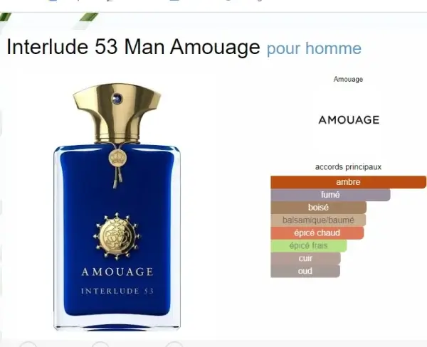 Interlude 53 Man Amouage..