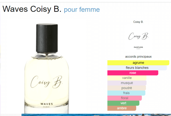 Waves Coisy B. POUR FEMME