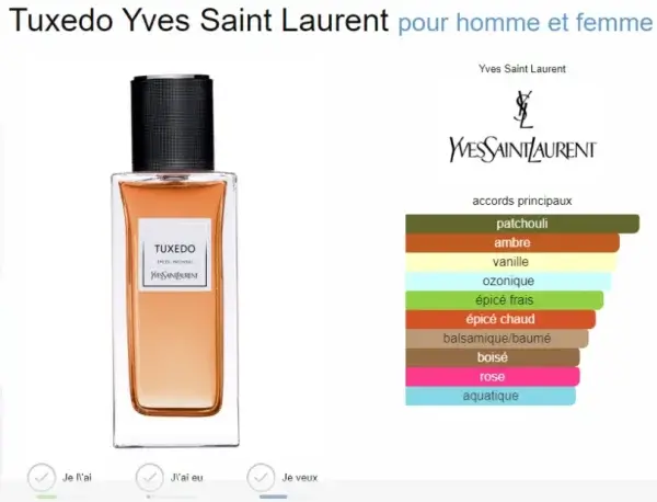 Tuxedo Yves Saint Laurent