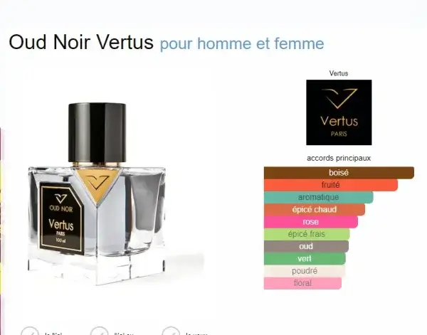 Oud Noir Vertus