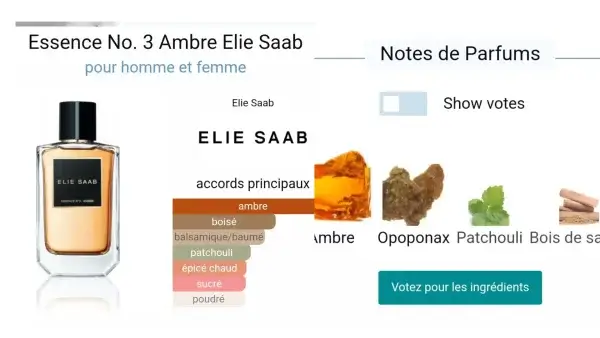 Essence No. 3 Ambre Elie Saab