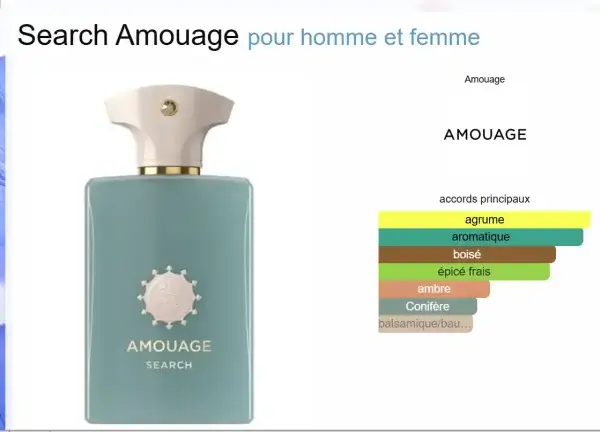 Search Amouage..