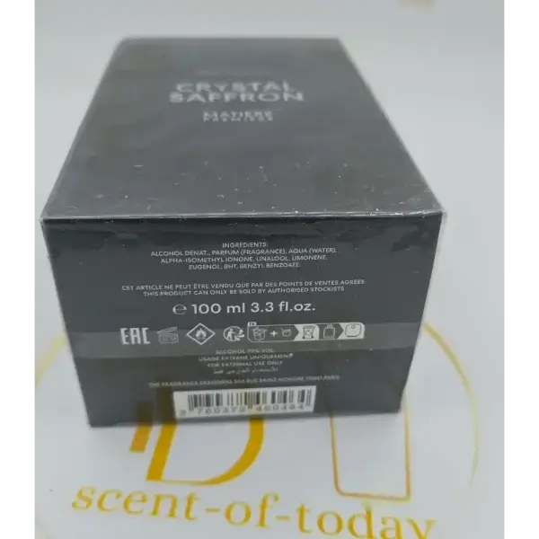 Crystal Saffron Extrait Matiere Premiere
