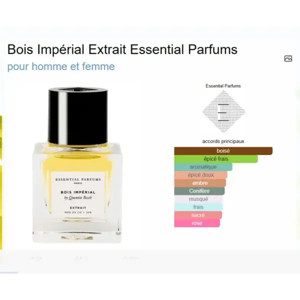 Bois Impérial Extrait Essential Parfums