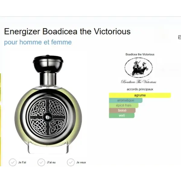 Energizer Boadicea the Victorious