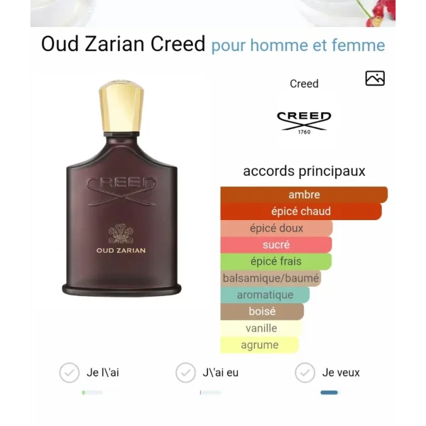 Oud Zarian Creed