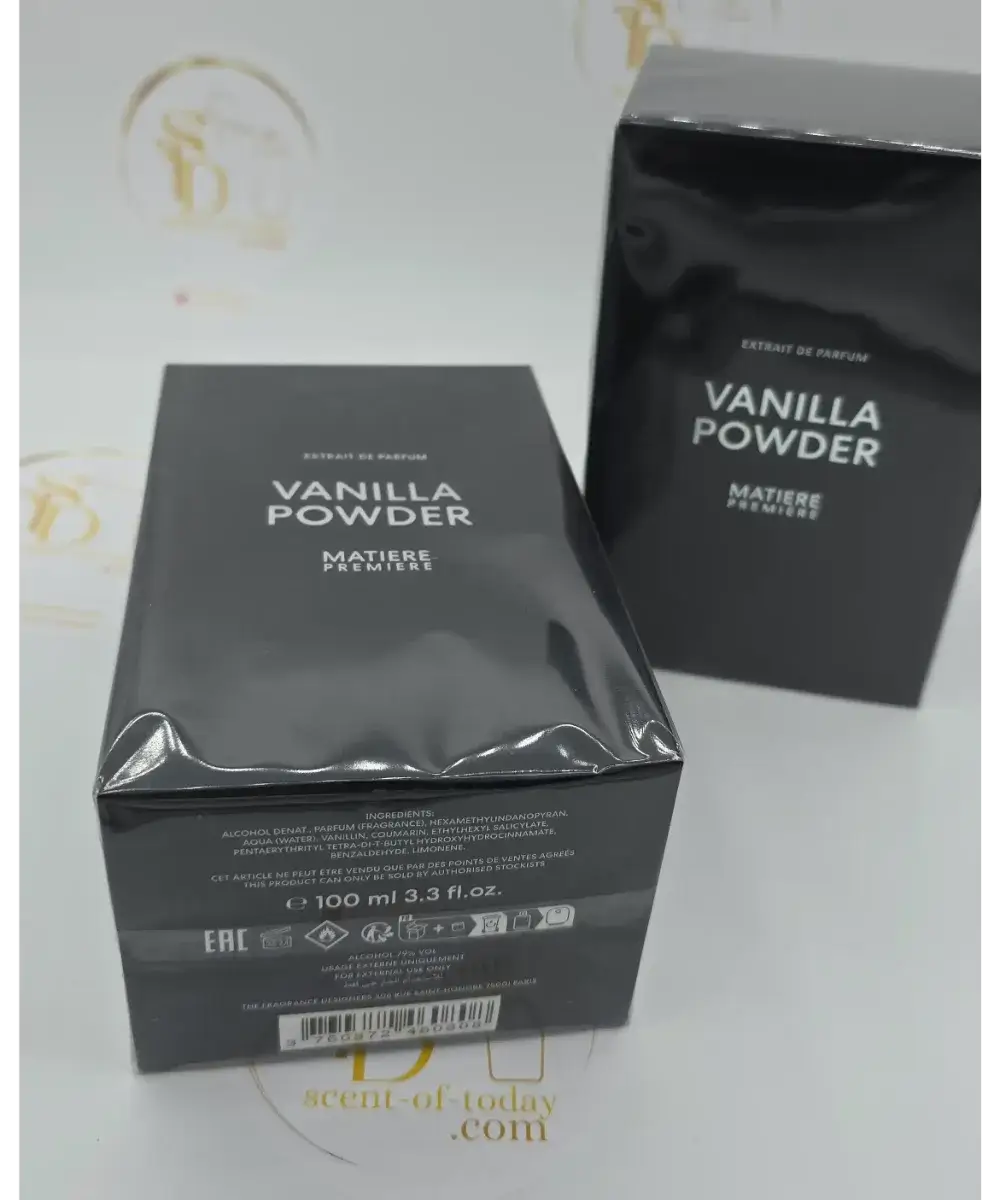 Vanilla Powder extrait Matiere Premiere